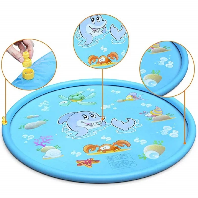 Tapis d'arrosage rond gonflabl - Kids Outdoor Play Yard avis et prix