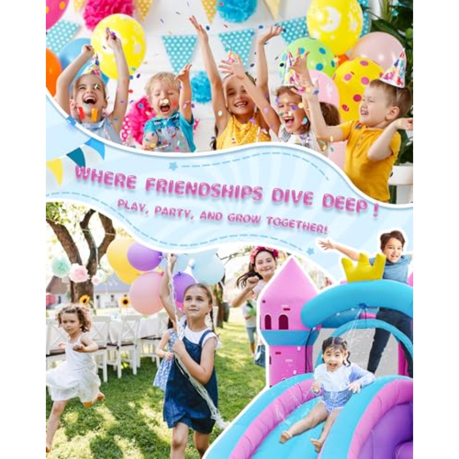 Toboggan aquatique gonflable p - Kids Outdoor Bounce House avis et prix