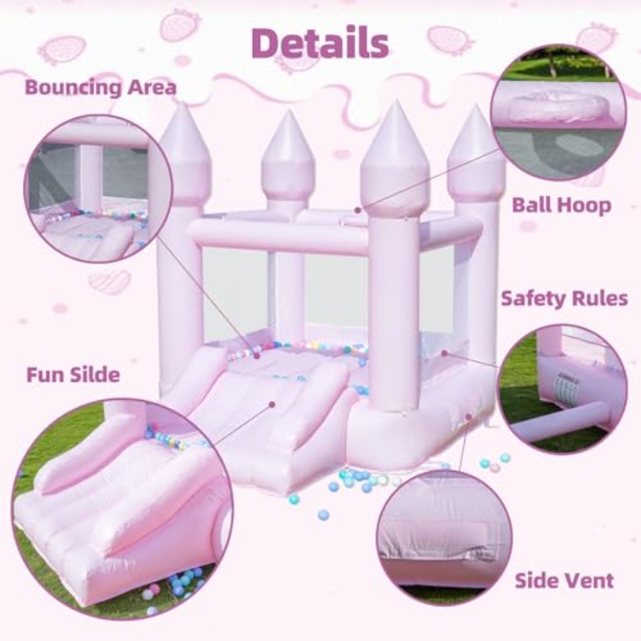 Structure gonflable en PVC pou - Kids Outdoor Bounce House avis et prix