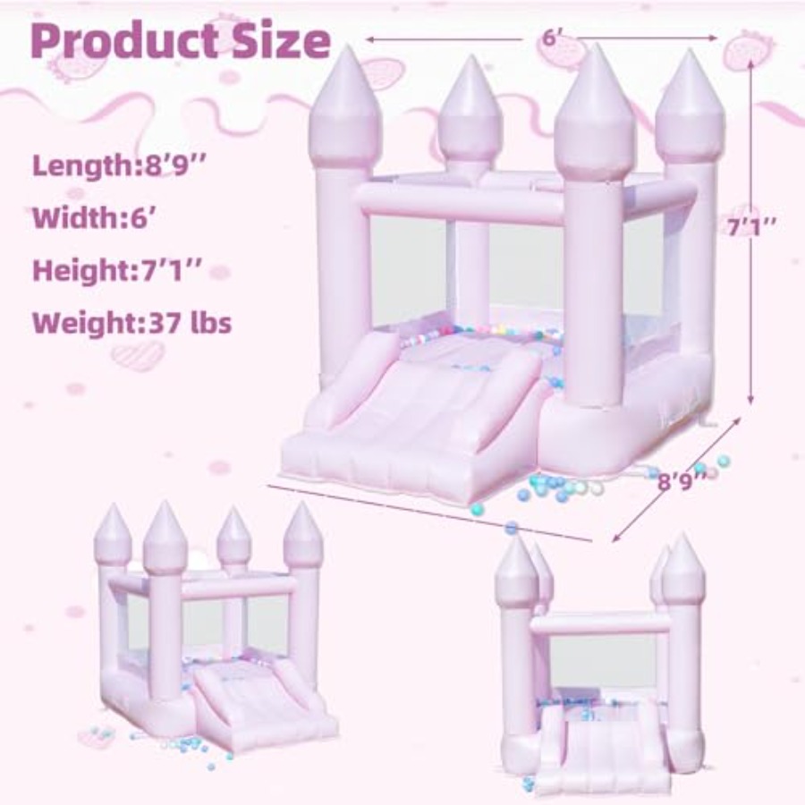 Structure gonflable en PVC pou - Kids Outdoor Bounce House avis et prix